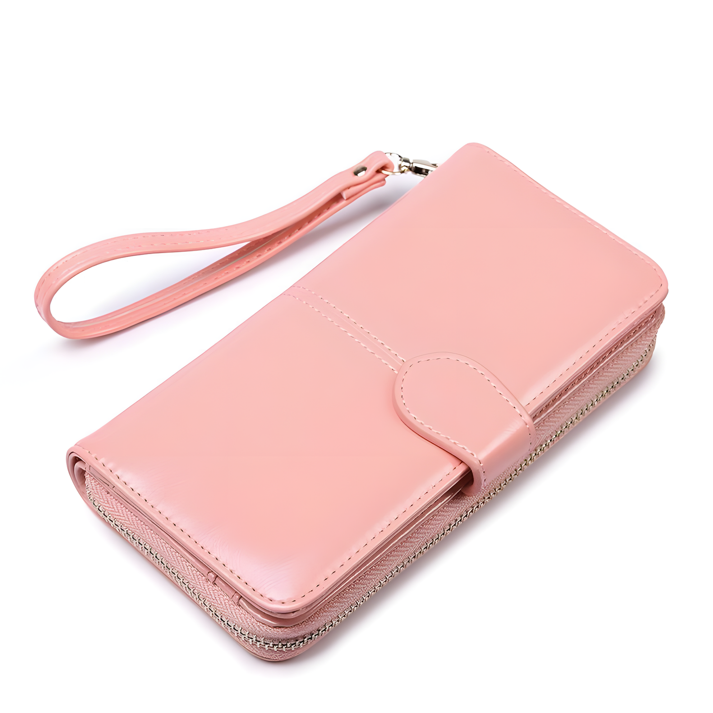Long Wallet with Wrist Strap