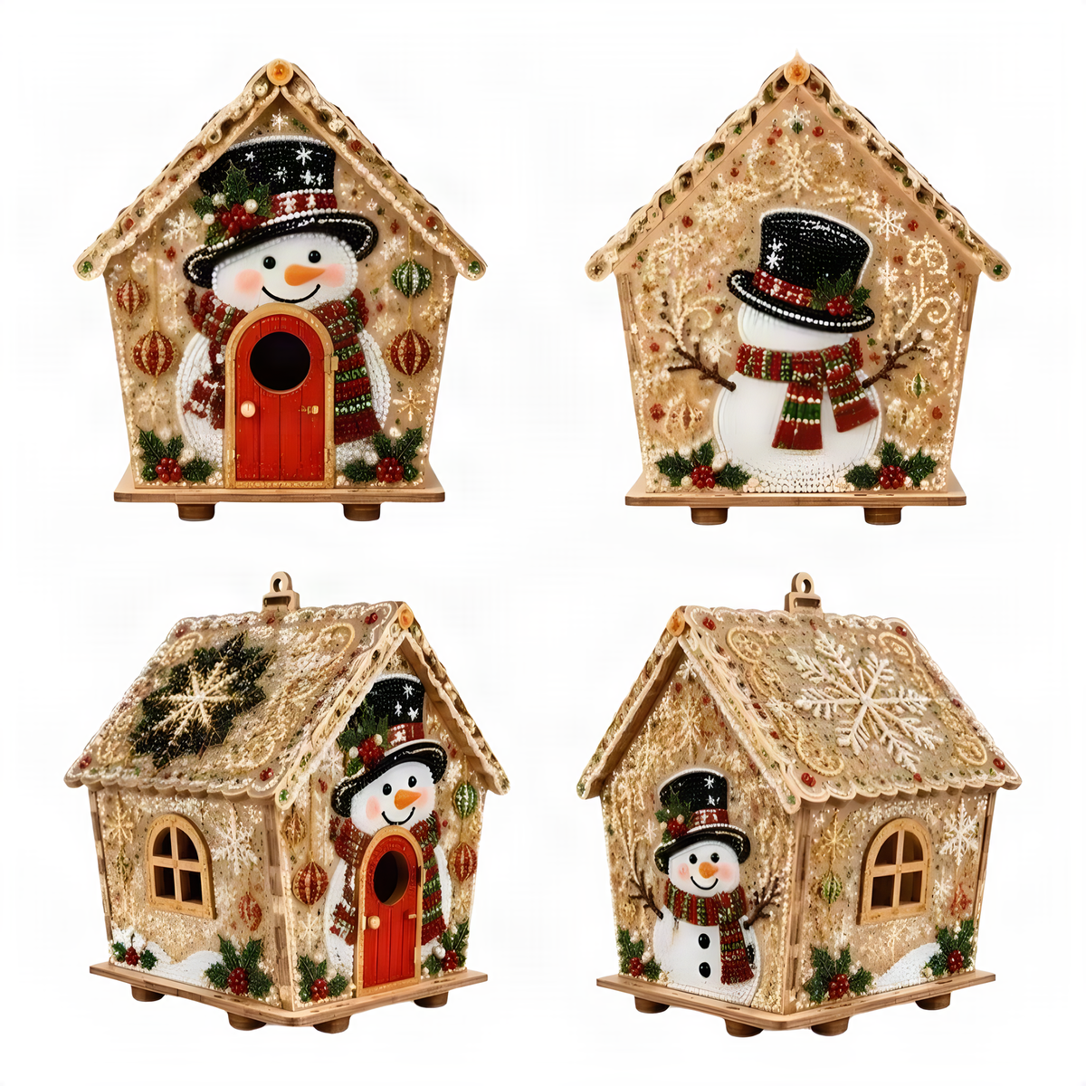 Diamond Painting Wooden House Kit