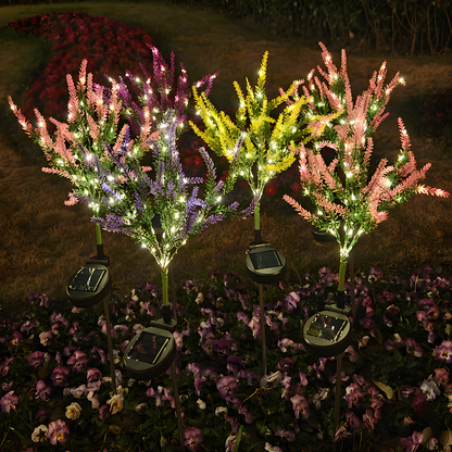 Solar Lavender Garden Light
