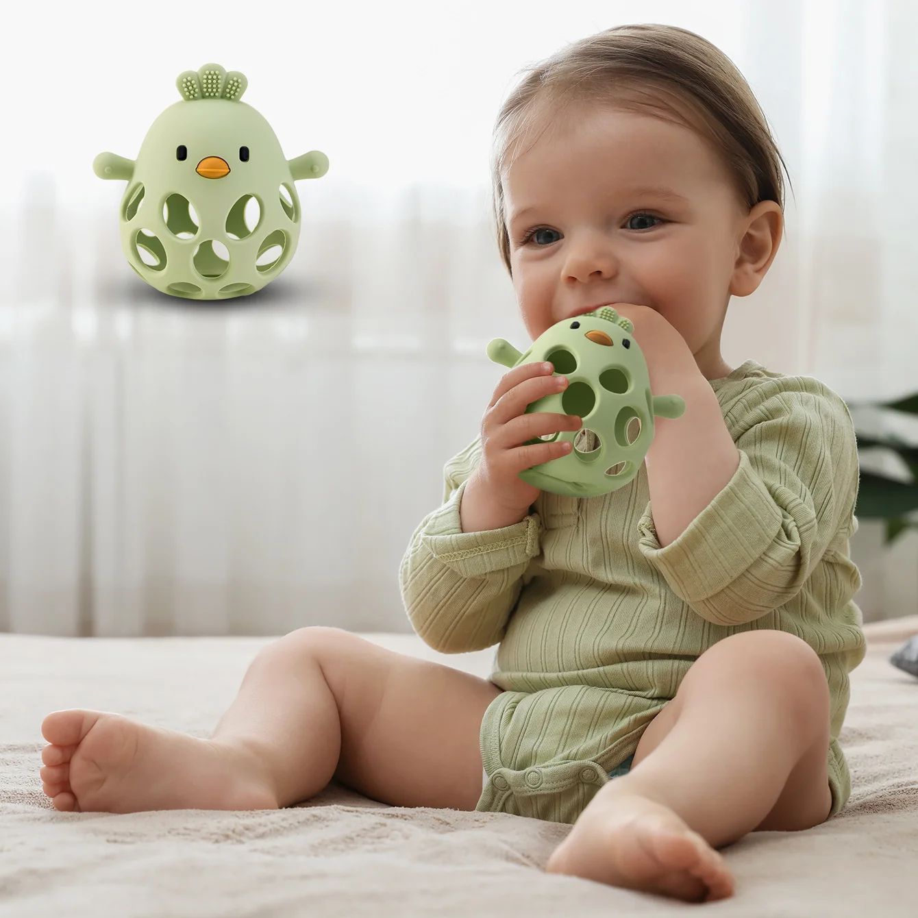 Silicone Baby Teether Toy
