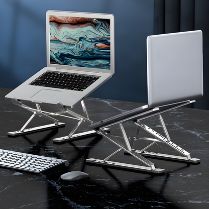 Foldable Aluminum Laptop Riser