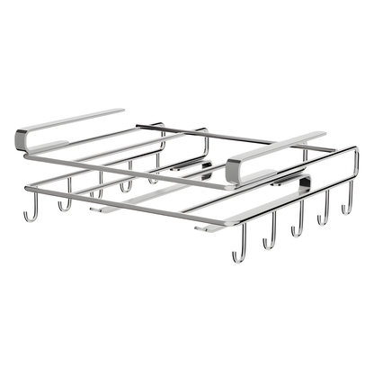 No-Drill Under-Cabinet Storage Rack