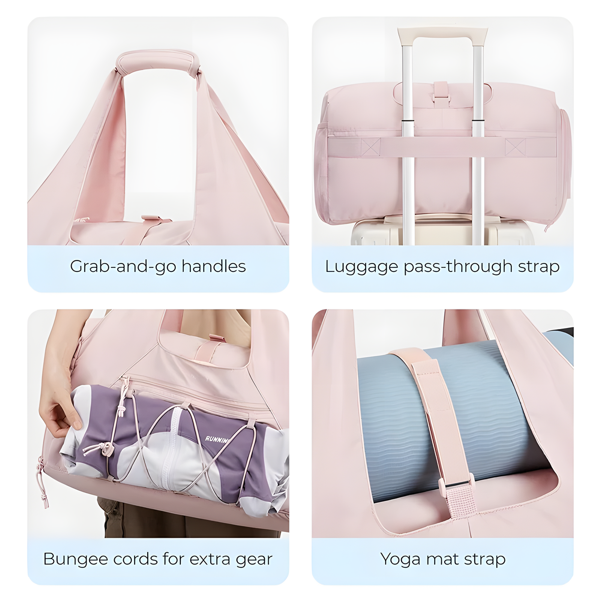 Yoga Travel Duffel Bag