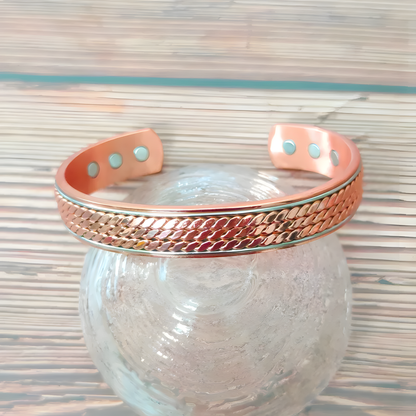 Copper Ring and Bracelet Set