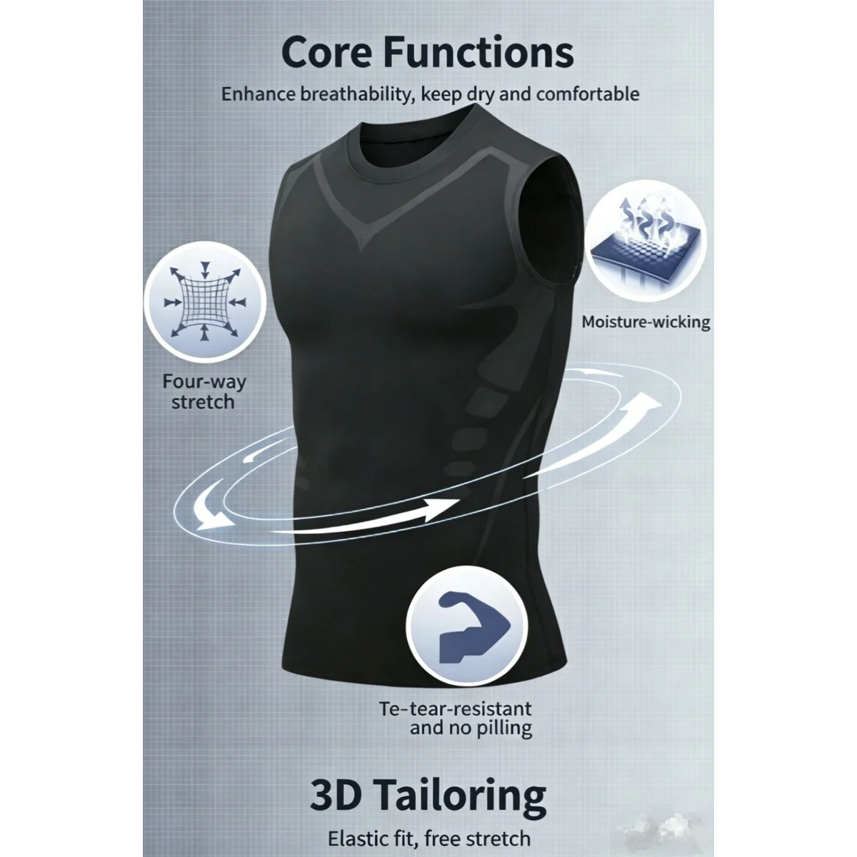 Men's Compression Vest