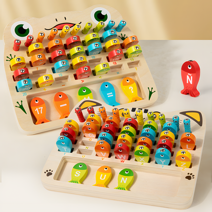 Wooden Magnetic Fishing Game