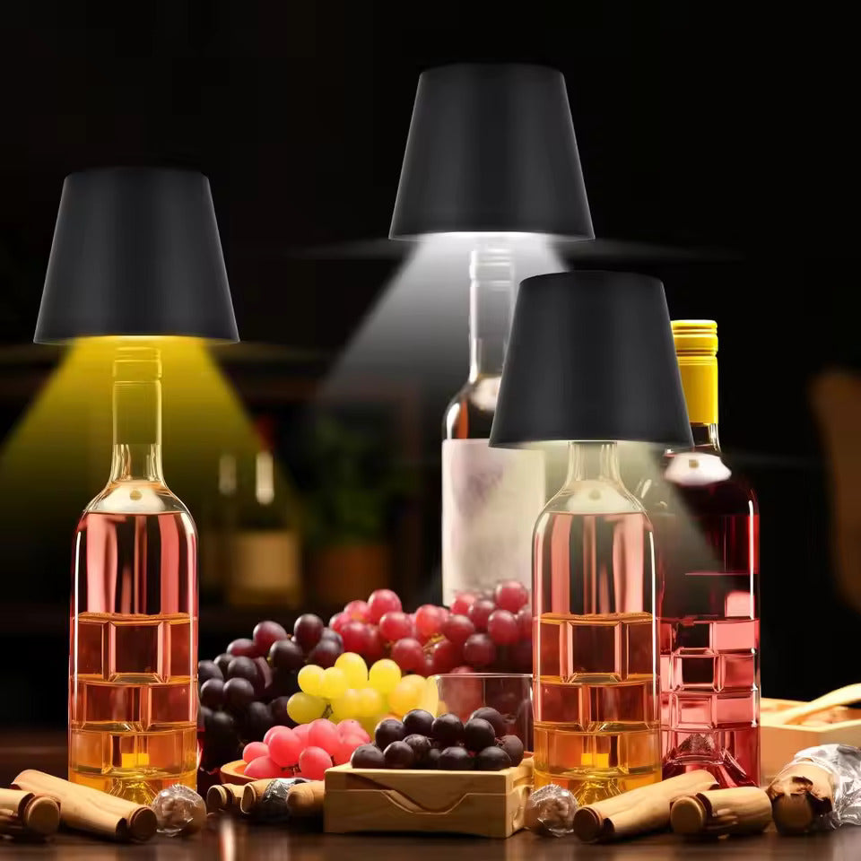 LED flaskebordlampe
