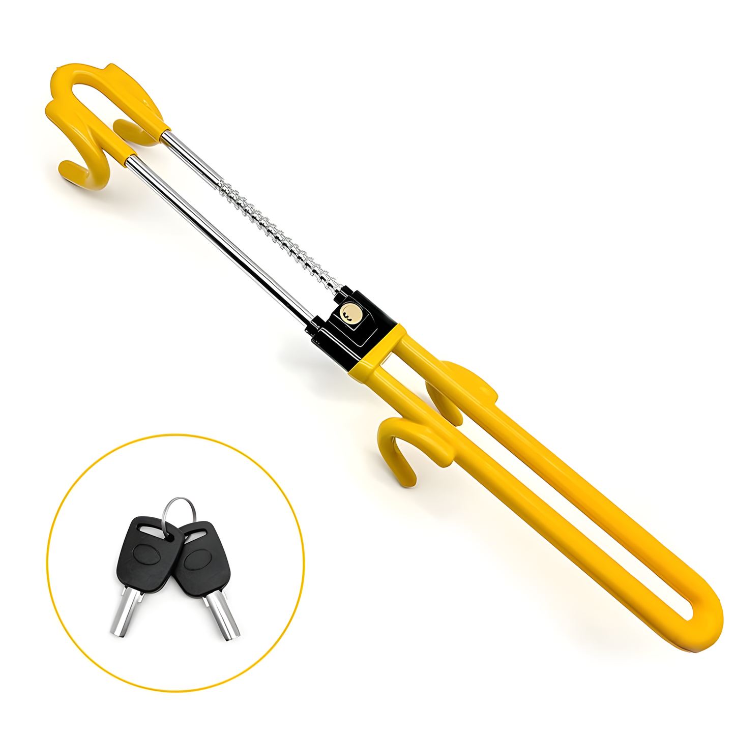 Adjustable Steering Wheel Lock