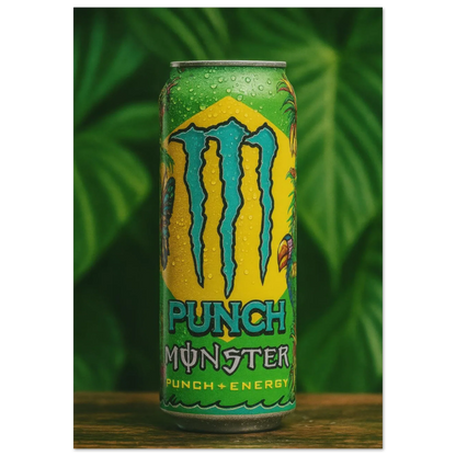 Monster RIO PUNCH Poster - Choose Your Perfect Size