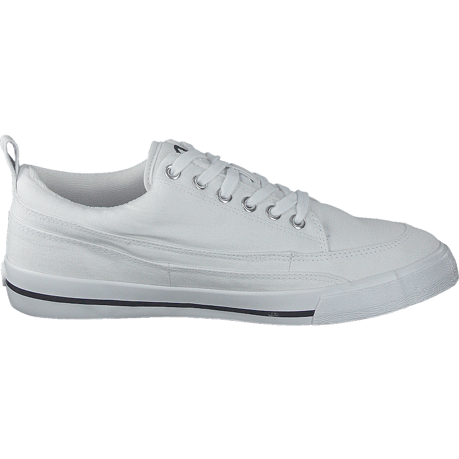 Low Cut Shoe Smu Crew White