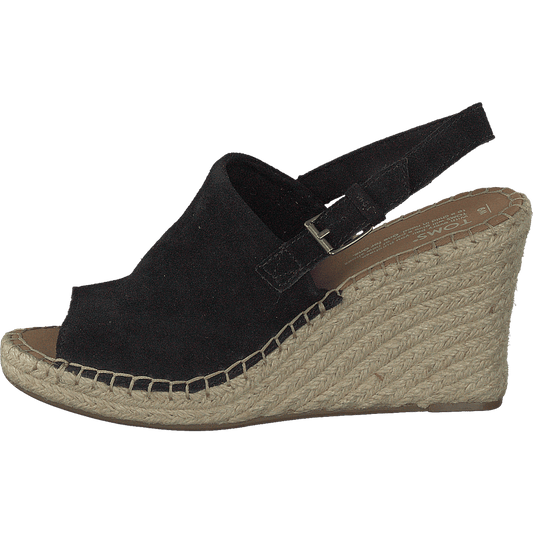 Monica Black Suede