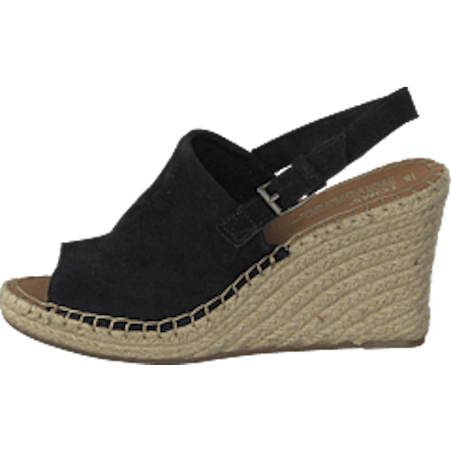 Monica Black Suede