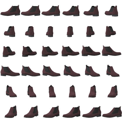 Aida Bootie Bordeaux