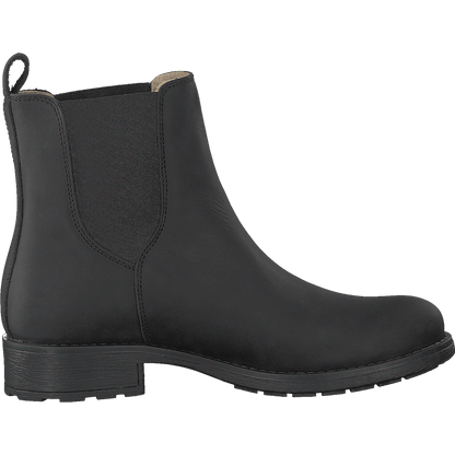 Low Chelsea Boot Black/shiny Gold