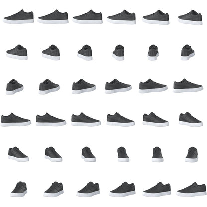Workout Lo Fvs Basic Black/white/gre