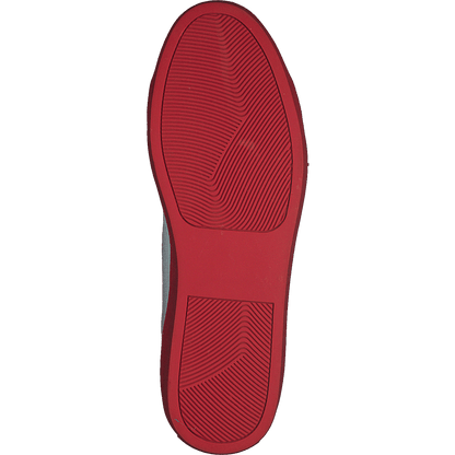 Arlo Three Antique White, Red Outsole