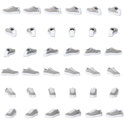 Marblesea Textile Sneaker Grey Mesh