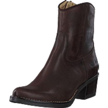 Mid Zip Boot Brown