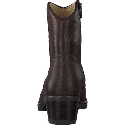 Mid Zip Boot Brown