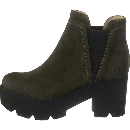 Mid Platform Boot Green