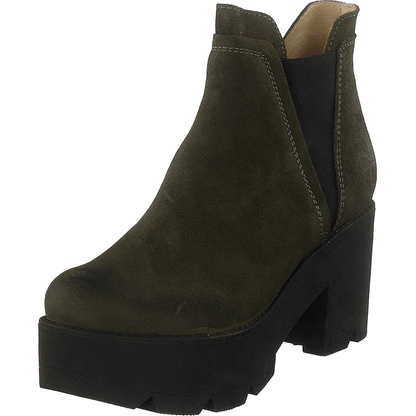 Mid Platform Boot Green
