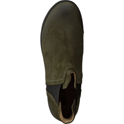 Mid Platform Boot Green