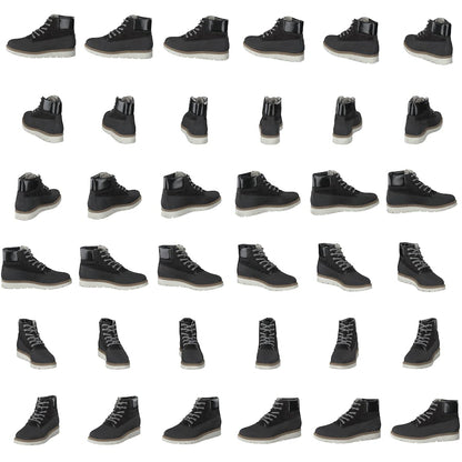 Biaanli Winter Wedge Boot Black