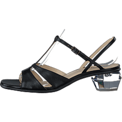 The Gem Sandal Black
