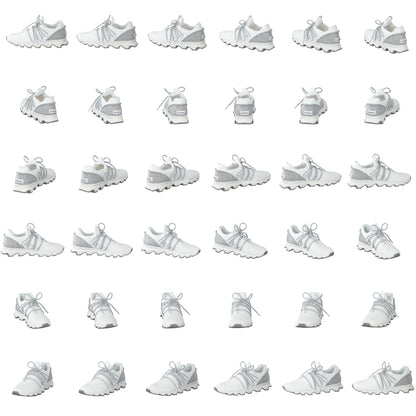 Kinetic Lace White