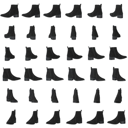 Biadora Western Ankle Boot Black 1