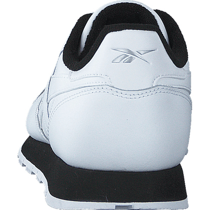 Cl Leather Mu White/black/silvmt
