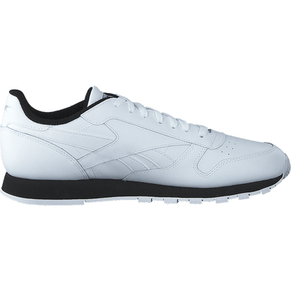 Cl Leather Mu White/black/silvmt