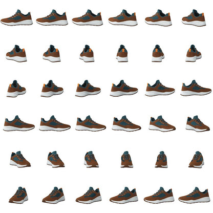 Boroughs Low Sneaker Hkr Rust Nubuck