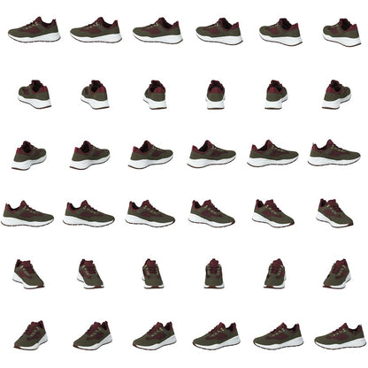 Boroughs Low Sneaker Hkr Dark Green Nubuck