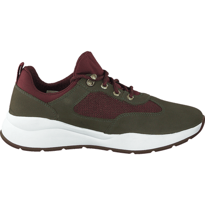Boroughs Low Sneaker Hkr Dark Green Nubuck