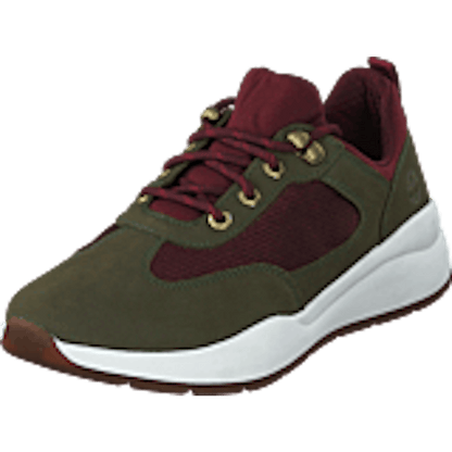 Boroughs Low Sneaker Hkr Dark Green Nubuck