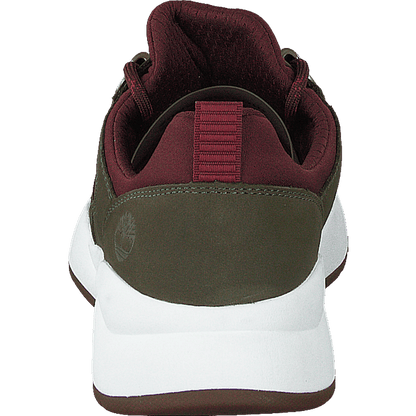 Boroughs Low Sneaker Hkr Dark Green Nubuck