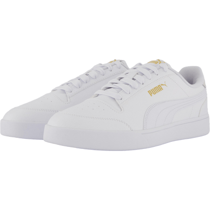 Puma Shuffle White-white-teamgold