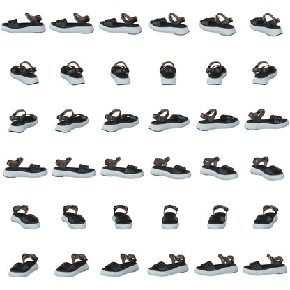 Sandalo Pelle A083 Black