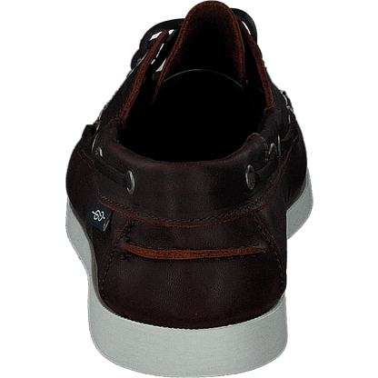2-eye Lth Dark Brown/crazy