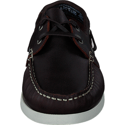 2-eye Lth Dark Brown/crazy