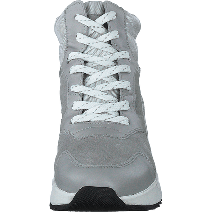 D Falena B Abx B - Nappa+suede Light Grey