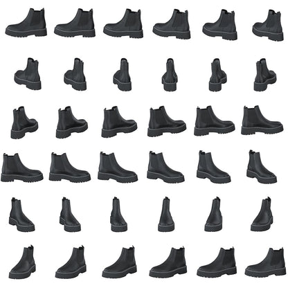 Veerly Black Leather
