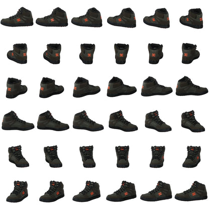 Pure High-top Wc Wnt Dusty Olive/orange