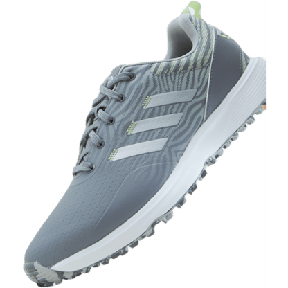 Women's S2G Spikeless Golf Shoes Grey Three / Silver Metallic / Almost Lime