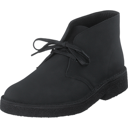 Desert Boot 221 Black Leather