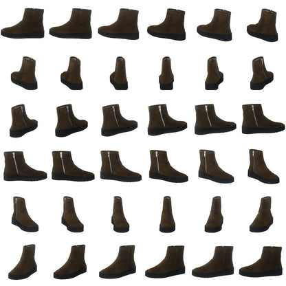 5831-557 Army Green Suede