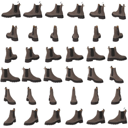 Aligrey Chelsea Boot Dark Taupe
