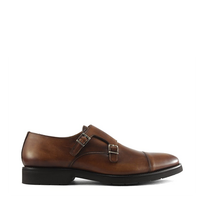 Double Monk Strap (rubber Sole Castagna