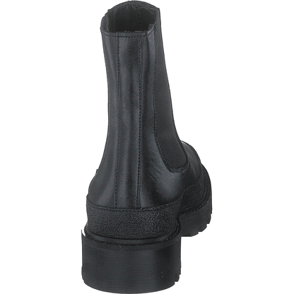 Combat Mid Chelsea Boot Rubber Black